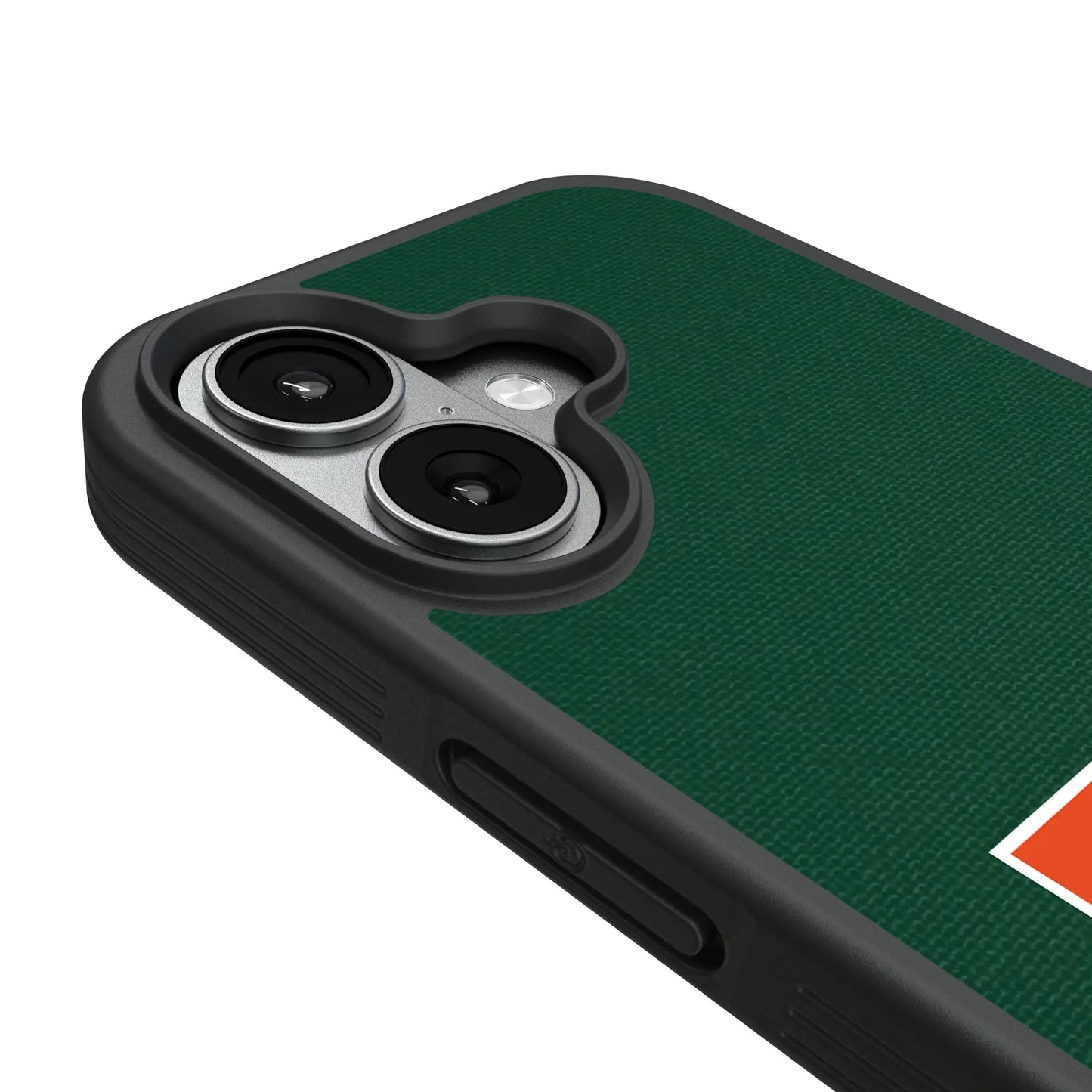 University of Miami Hurricanes Solid Bump Phone Case for Apple iPhone