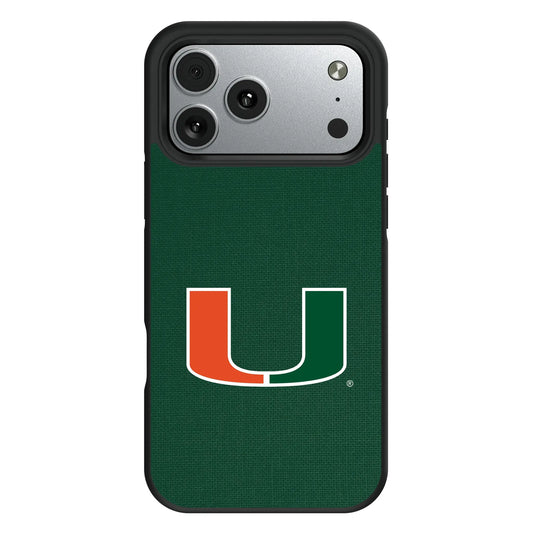 University of Miami Hurricanes Solid Bump Phone Case for Apple iPhone