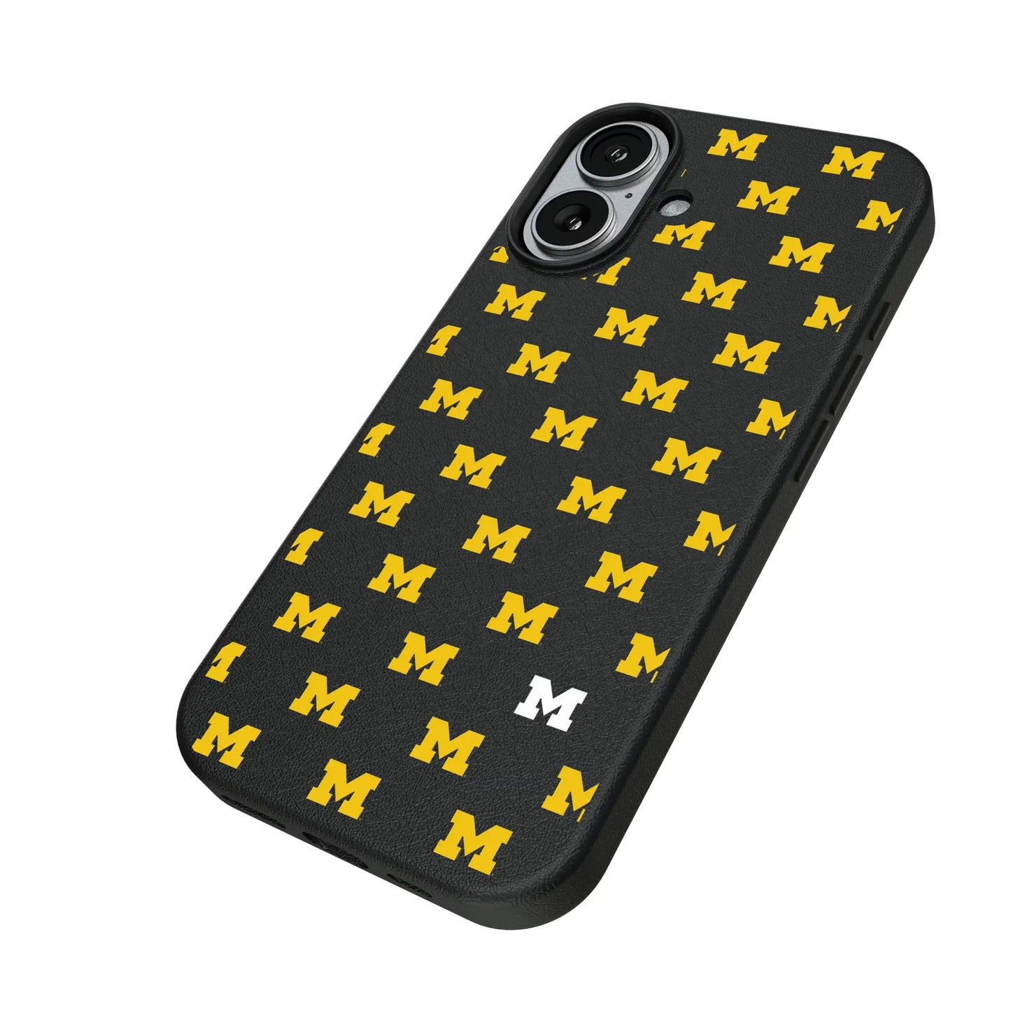 University of Michigan Wolverines Fashion Pattern MagSafe Compatible Phone Case for Apple iPhone