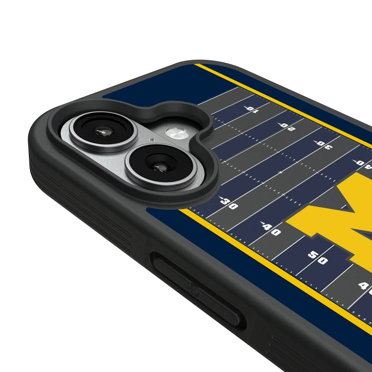 University of Michigan Wolverines Field Bump Phone Case for Apple iPhone