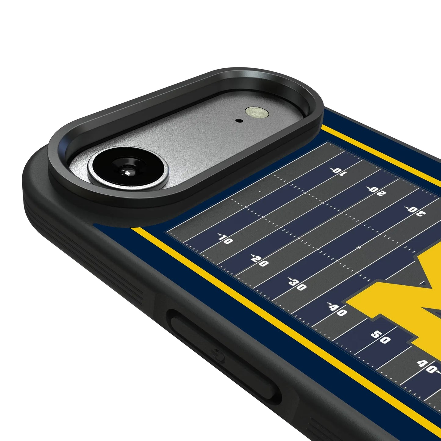 University of Michigan Wolverines Field Bump Phone Case for Apple iPhone