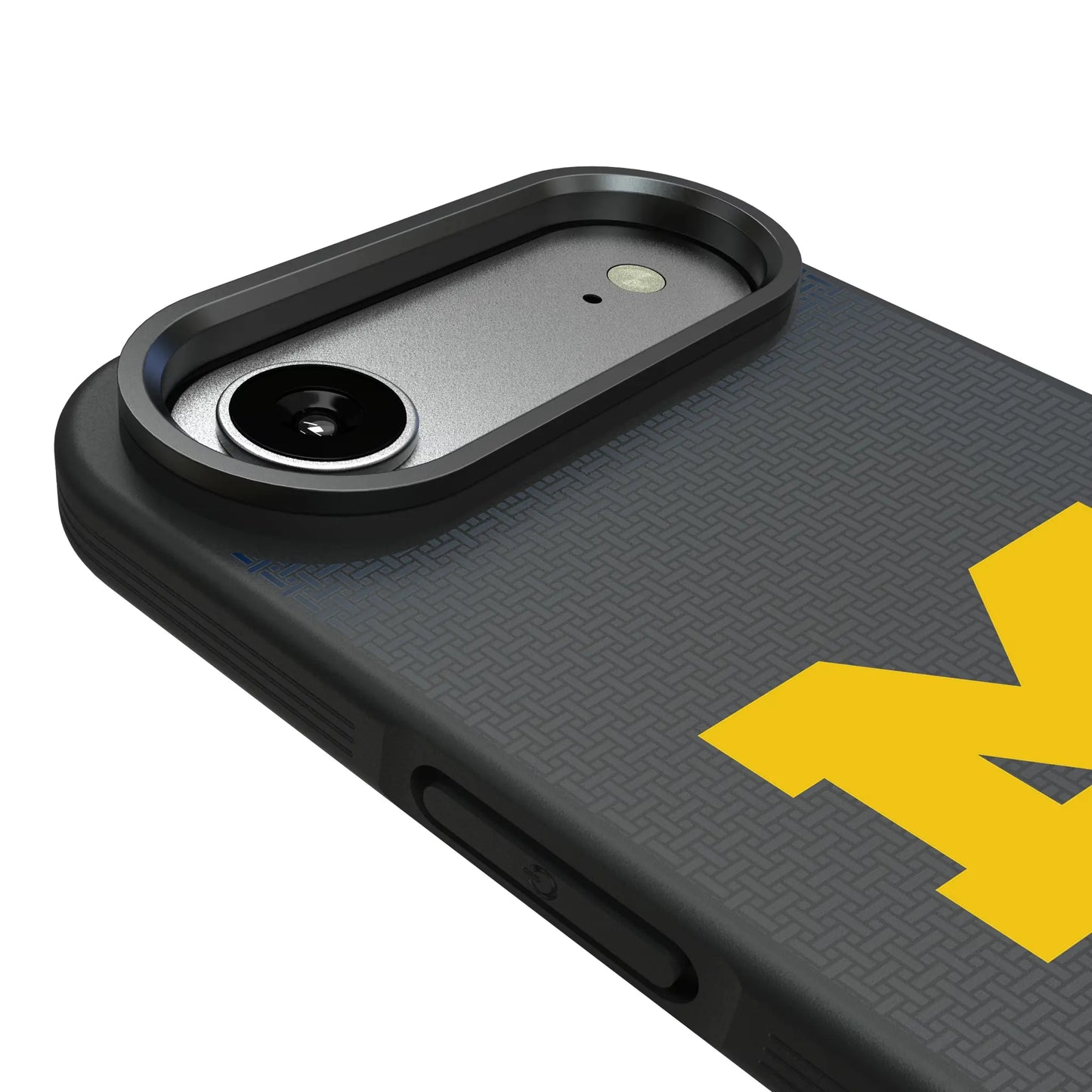 University of Michigan Wolverines Linen Bump Phone Case for Apple iPhone