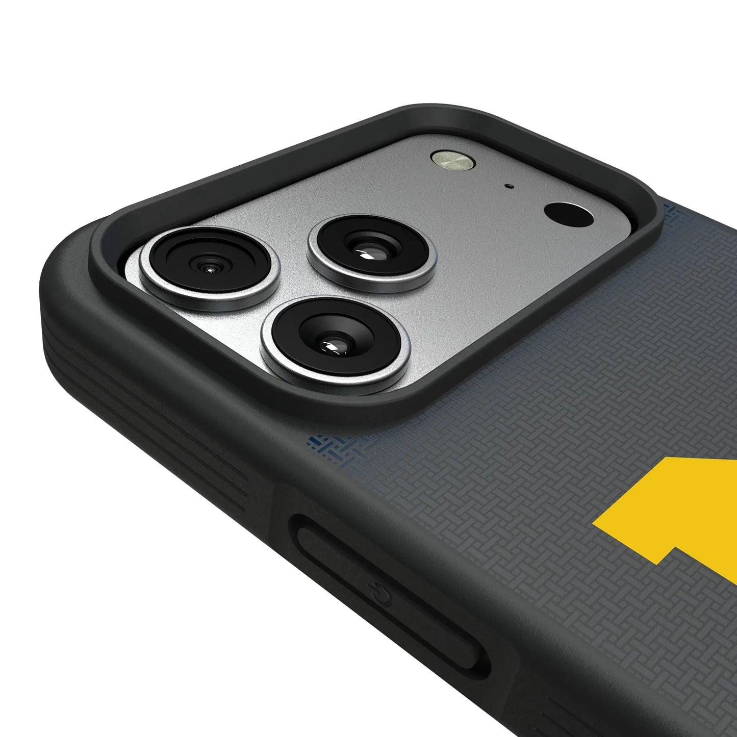 University of Michigan Wolverines Linen Bump Phone Case for Apple iPhone