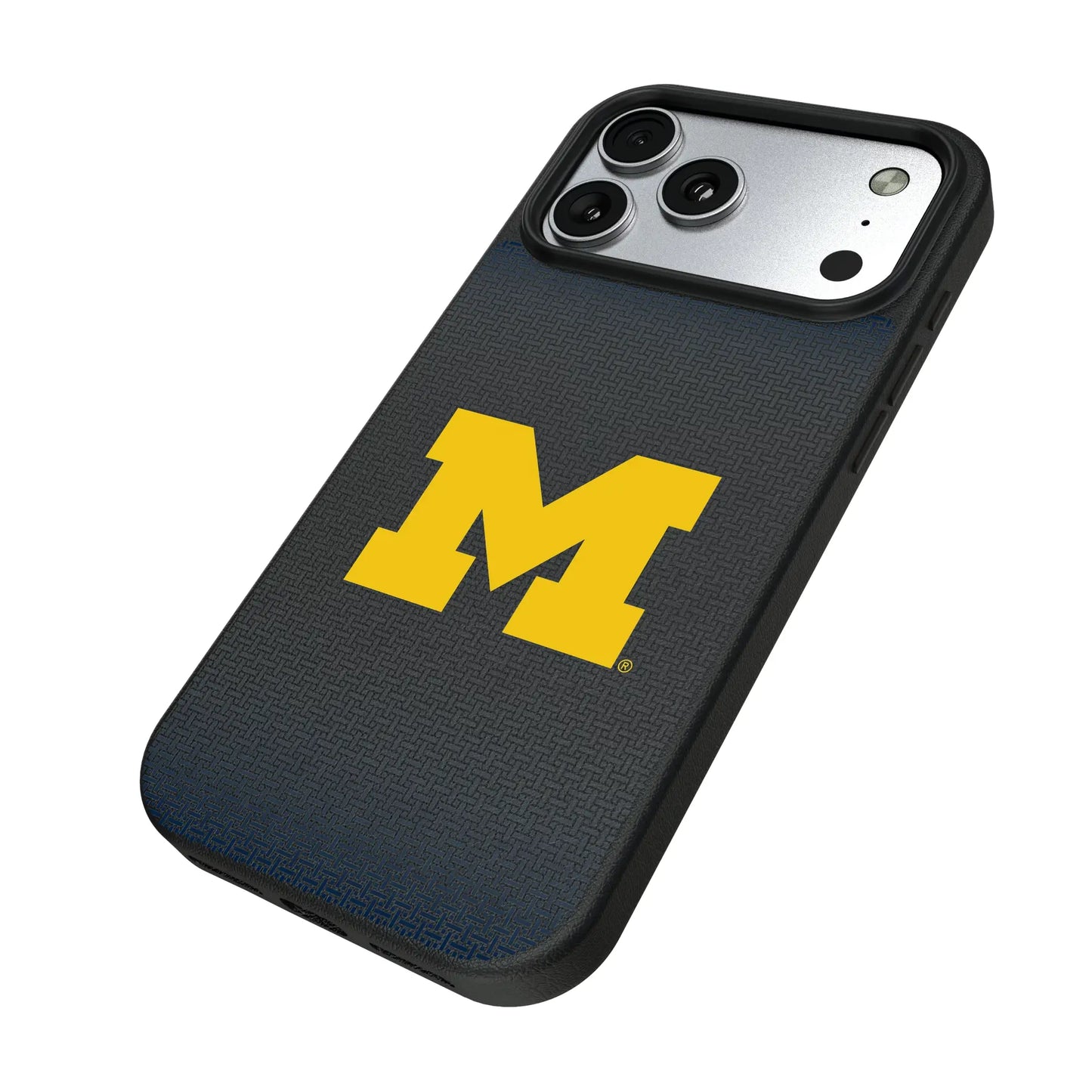 University of Michigan Wolverines Linen MagSafe Compatible Phone Case for Apple iPhone