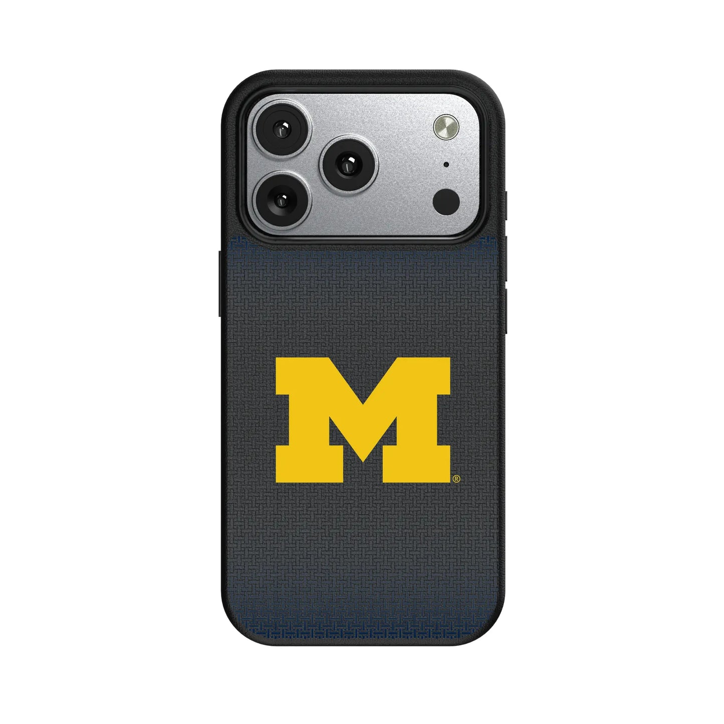 University of Michigan Wolverines Linen MagSafe Compatible Phone Case for Apple iPhone