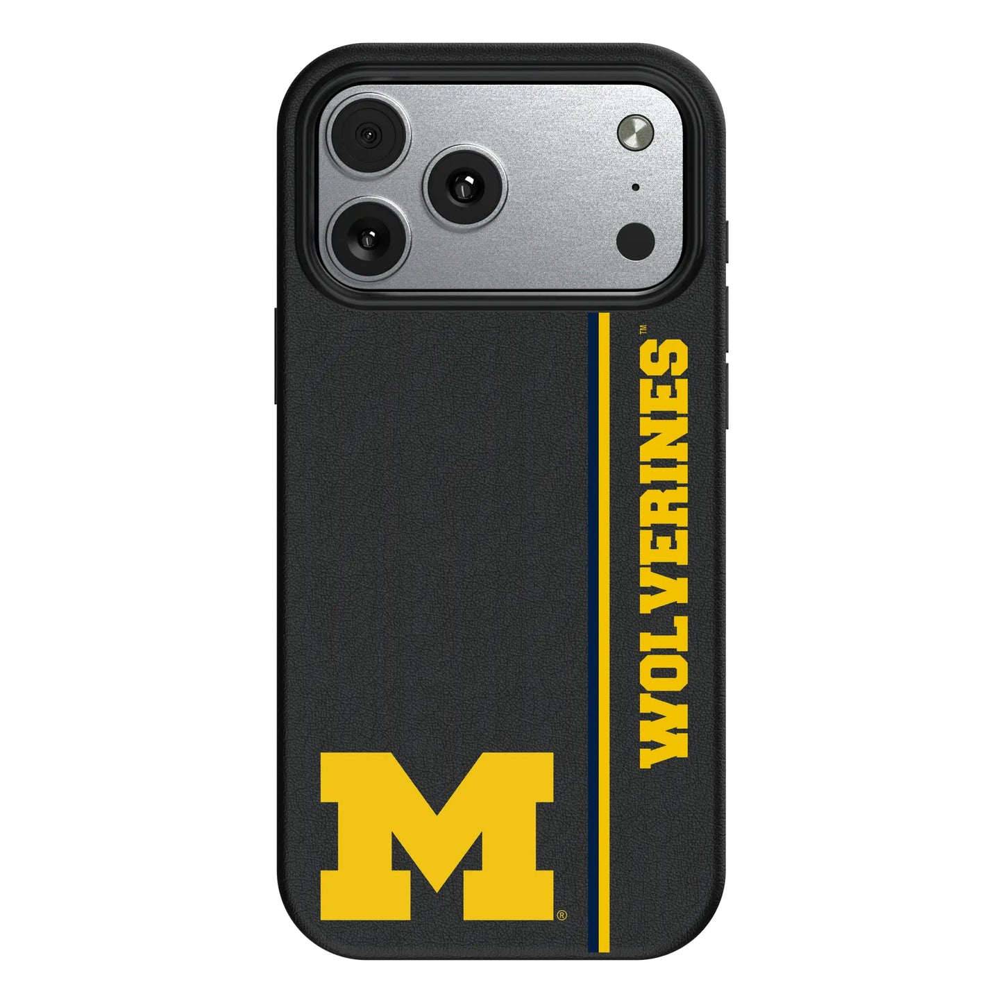 University of Michigan Wolverines Sidebar MagSafe Compatible Phone Case for Apple iPhone