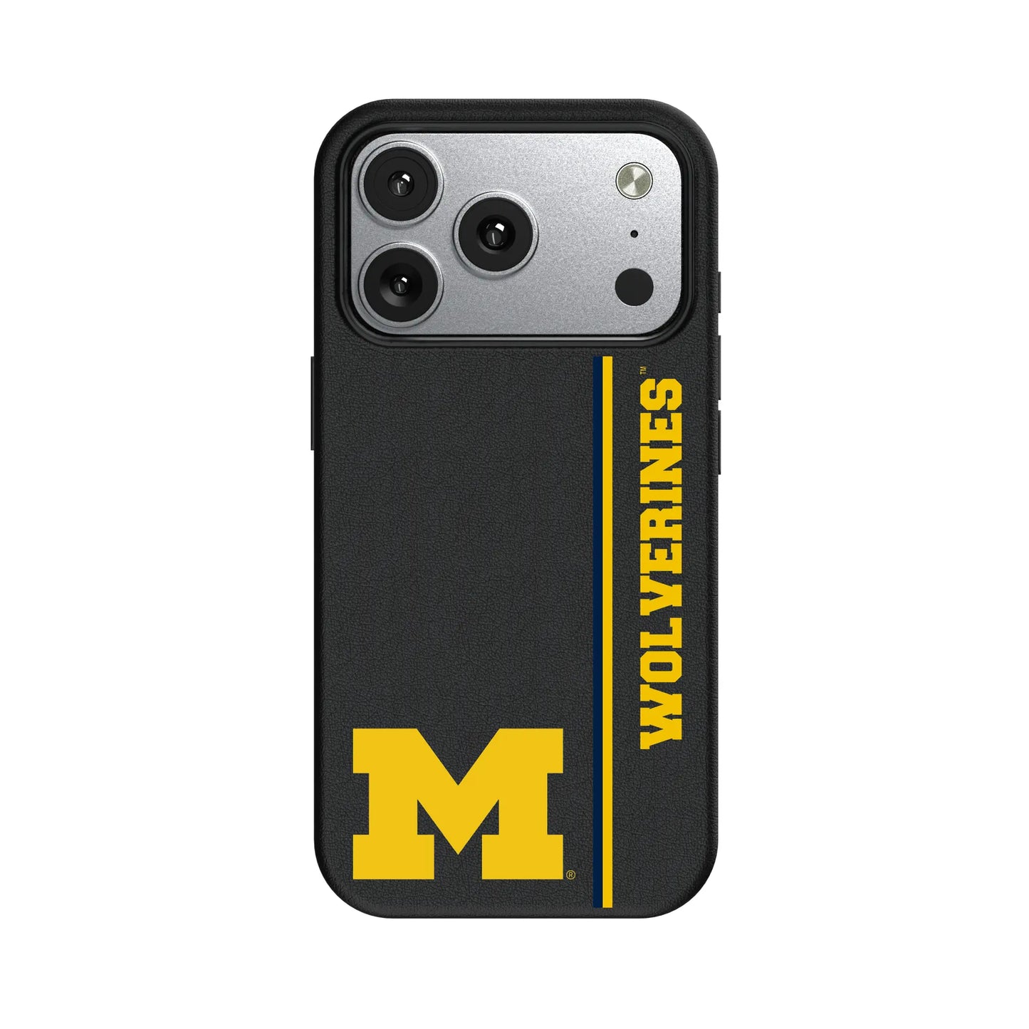 University of Michigan Wolverines Sidebar MagSafe Compatible Phone Case for Apple iPhone