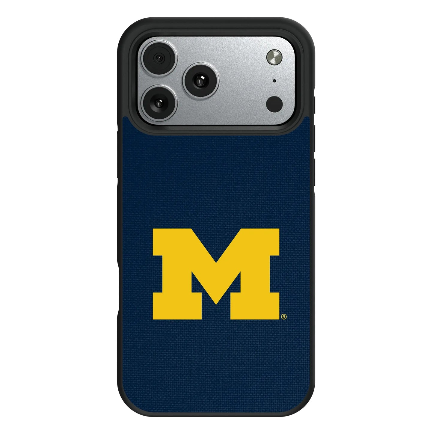 University of Michigan Wolverines Solid Bump Phone Case for Apple iPhone