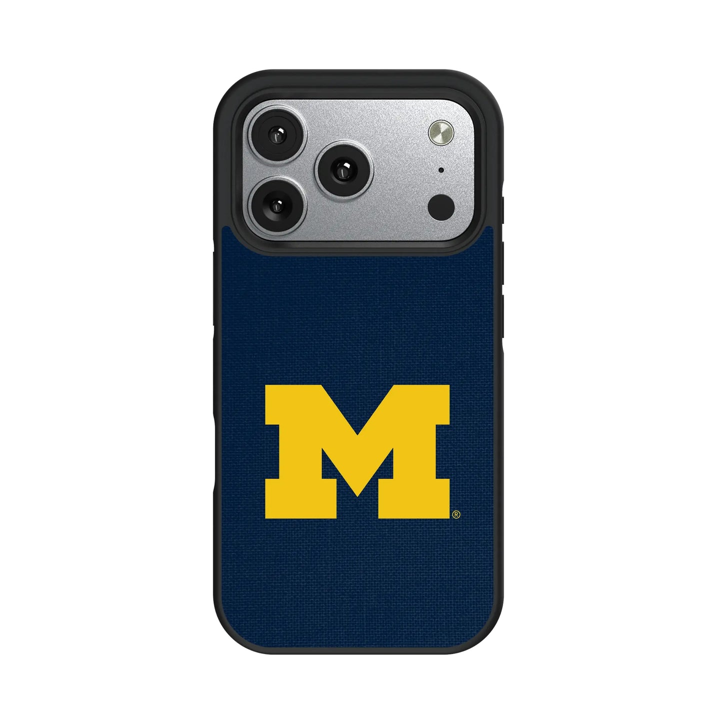 University of Michigan Wolverines Solid Bump Phone Case for Apple iPhone