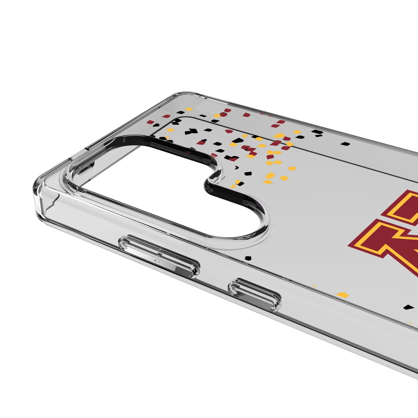 University of Minnesota Golden Gophers Confetti Clear Phone Case for Samsung Galaxy