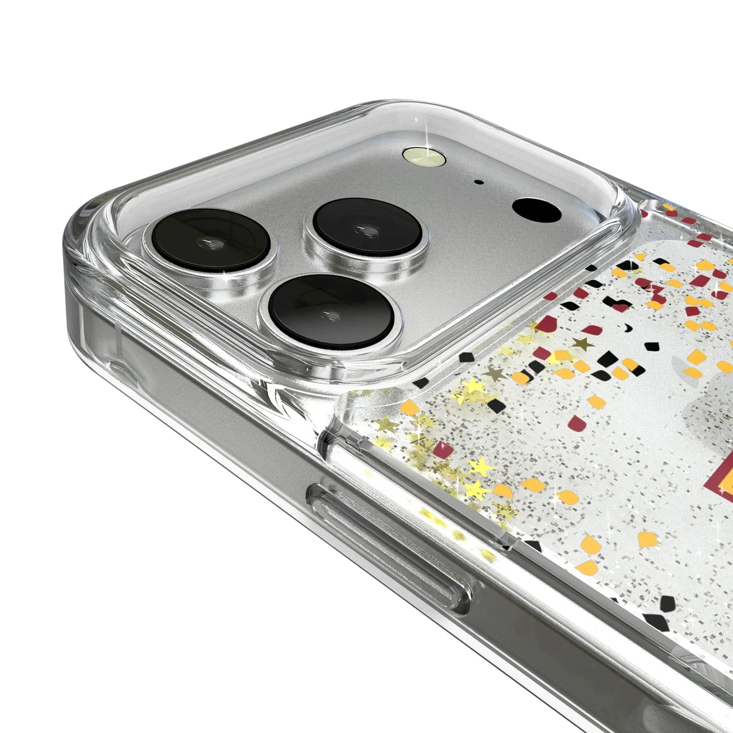 University of Minnesota Golden Gophers Confetti Glitter Phone Case for Apple iPhone