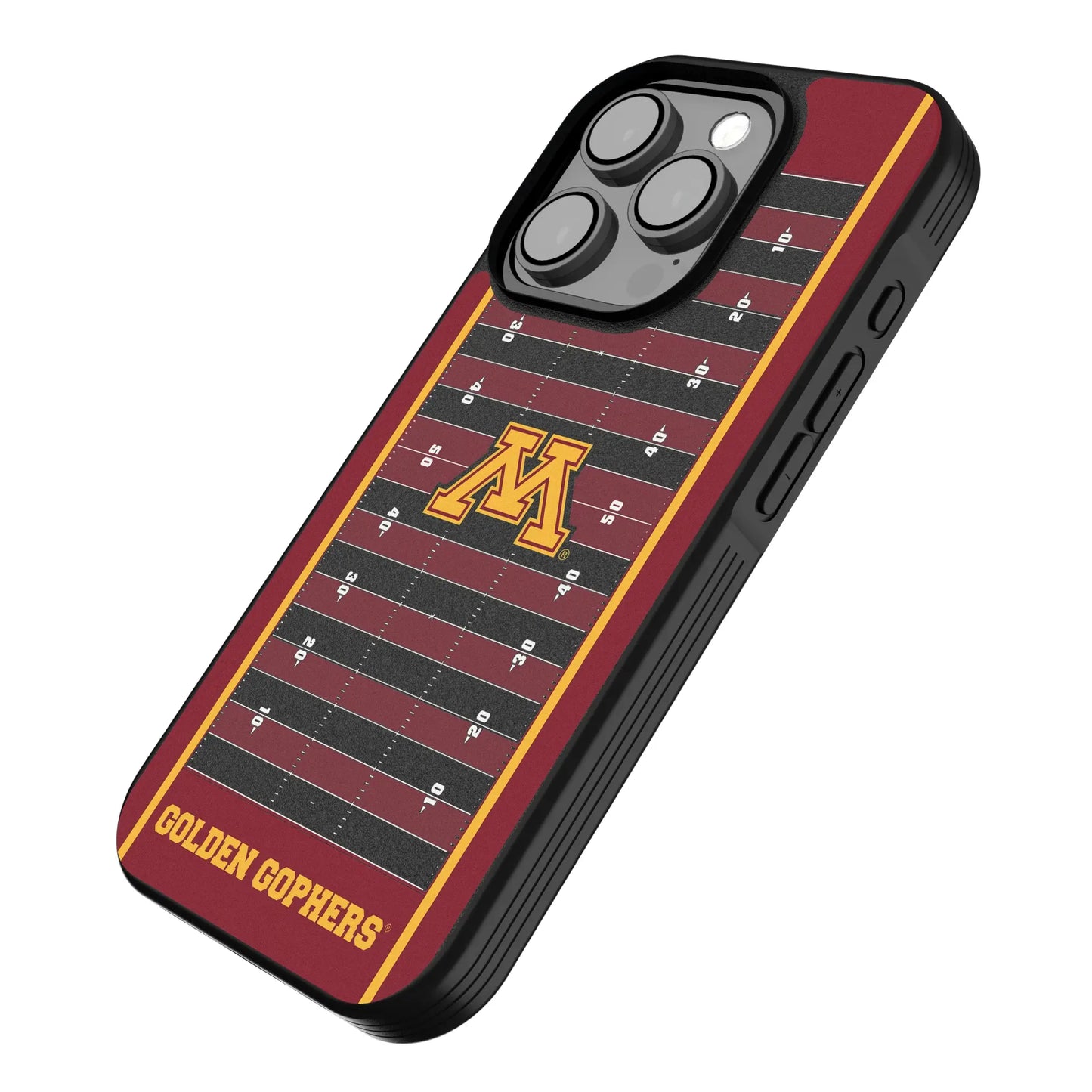 University of Minnesota Golden Gophers Field Bump Phone Case for Apple iPhone