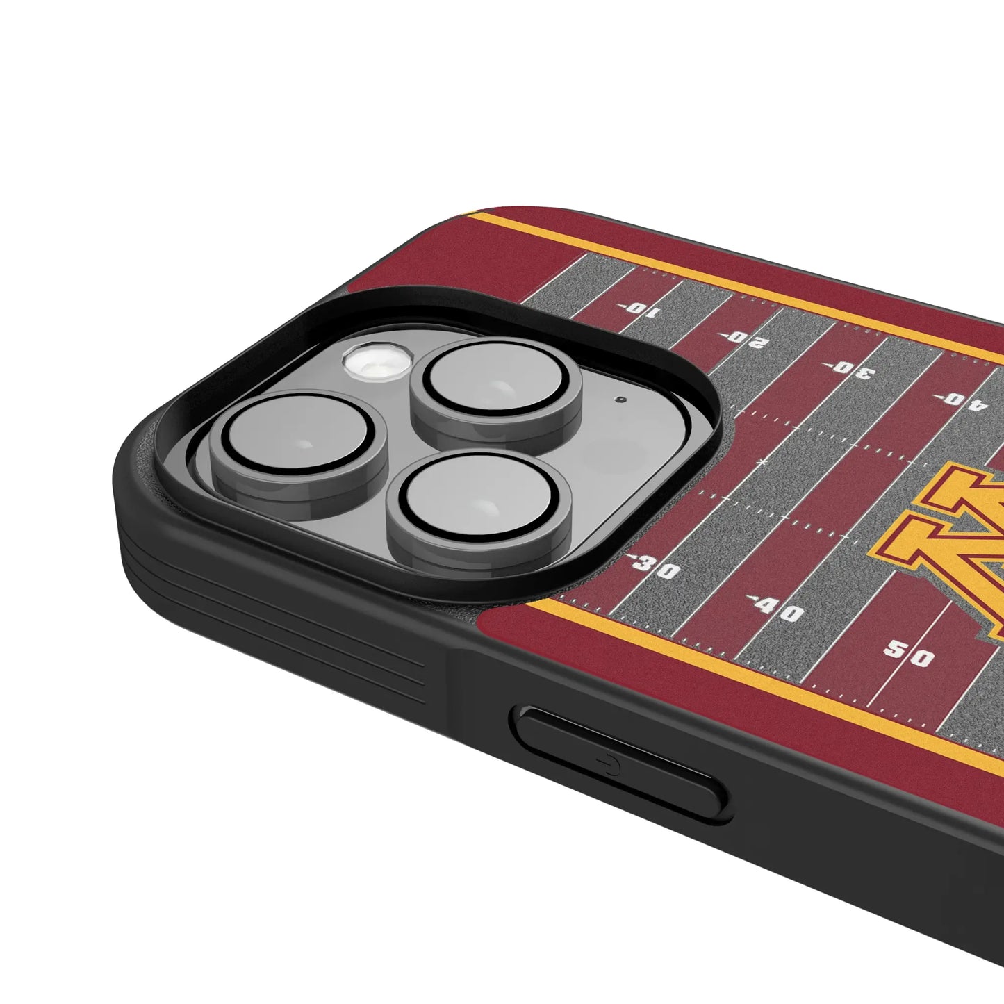 University of Minnesota Golden Gophers Field Bump Phone Case for Apple iPhone