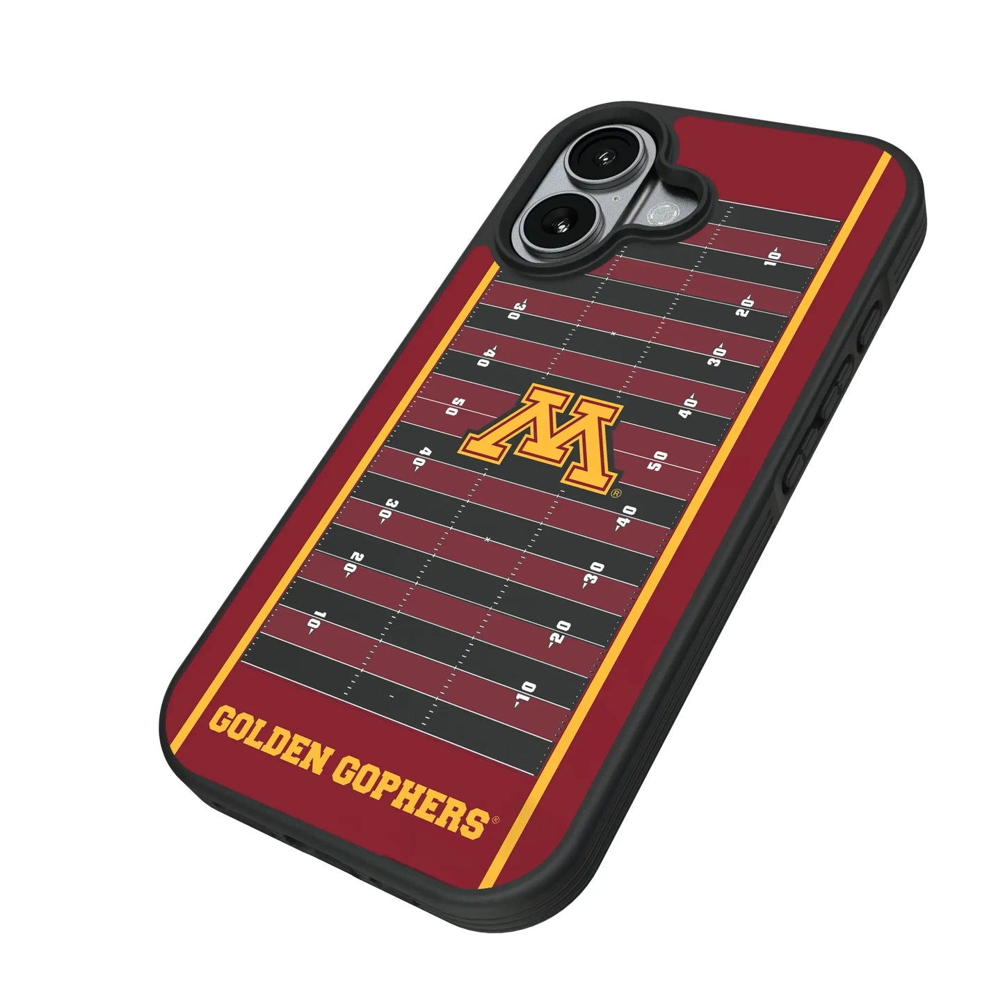 University of Minnesota Golden Gophers Field Bump Phone Case for Apple iPhone