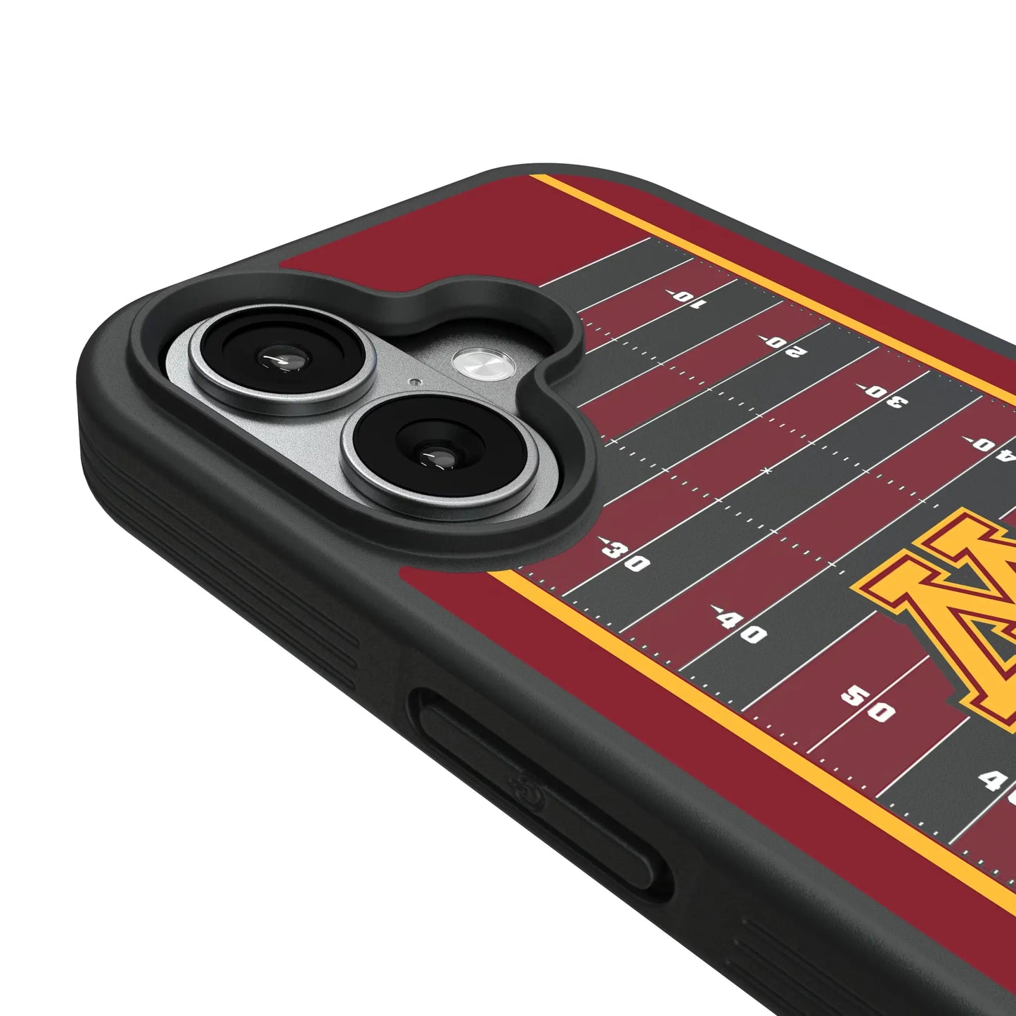 University of Minnesota Golden Gophers Field Bump Phone Case for Apple iPhone