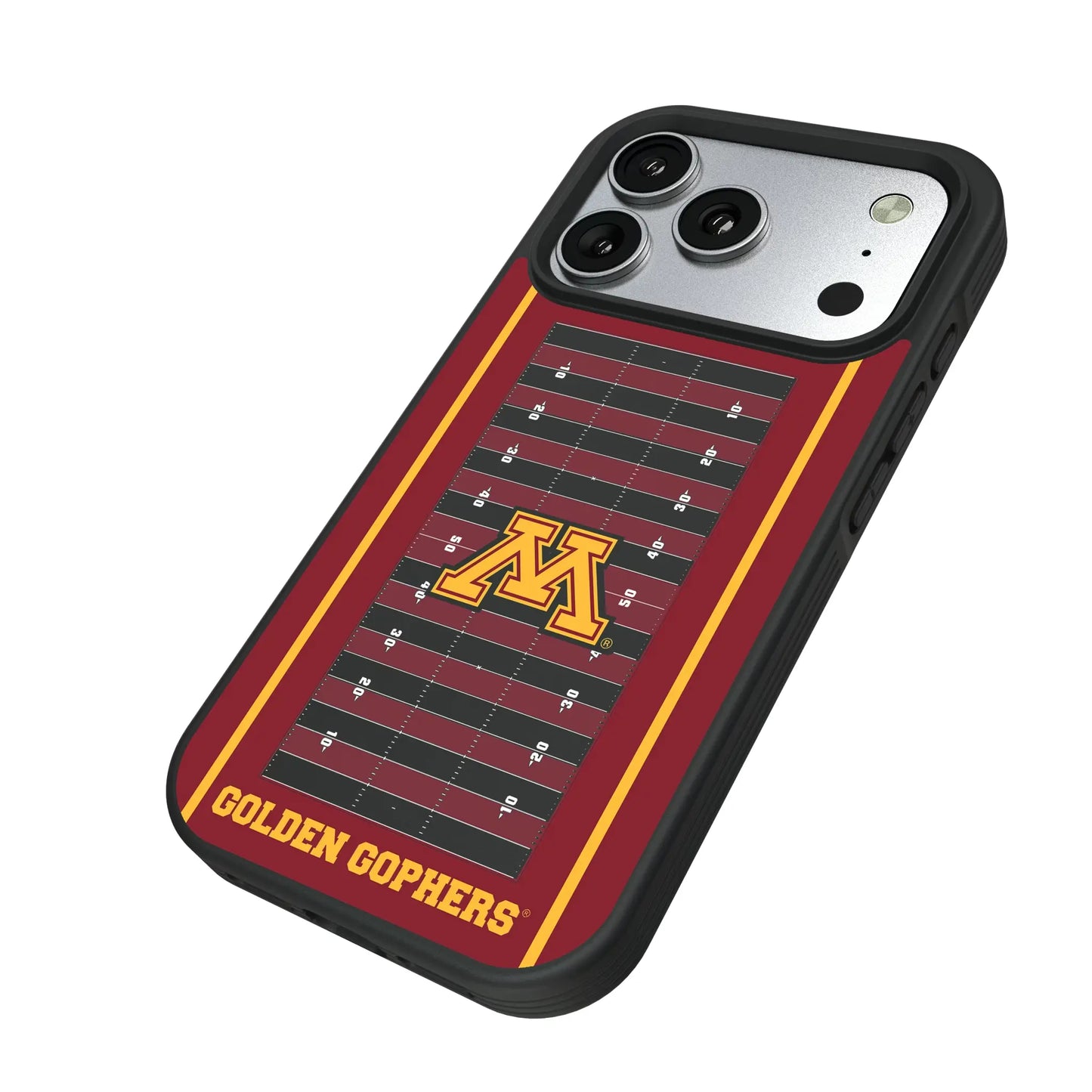 University of Minnesota Golden Gophers Field Bump Phone Case for Apple iPhone
