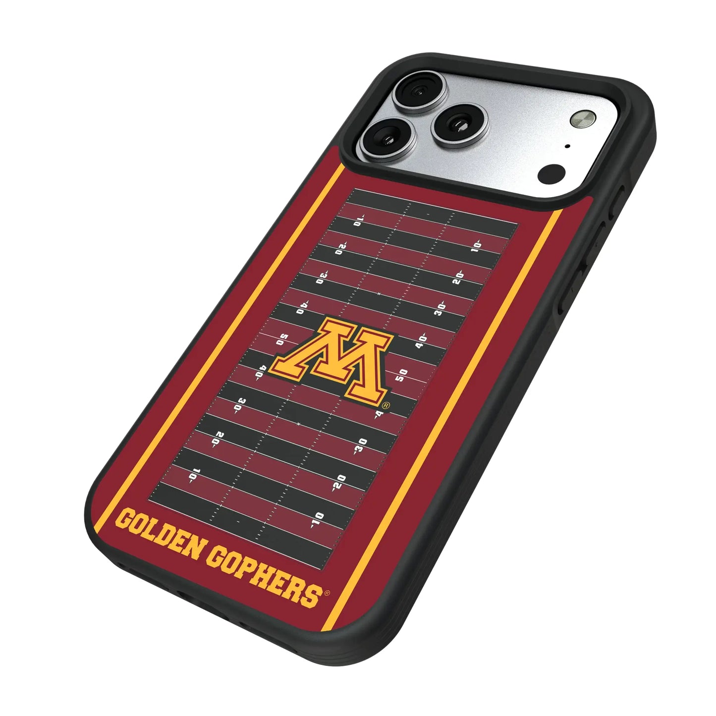 University of Minnesota Golden Gophers Field Bump Phone Case for Apple iPhone