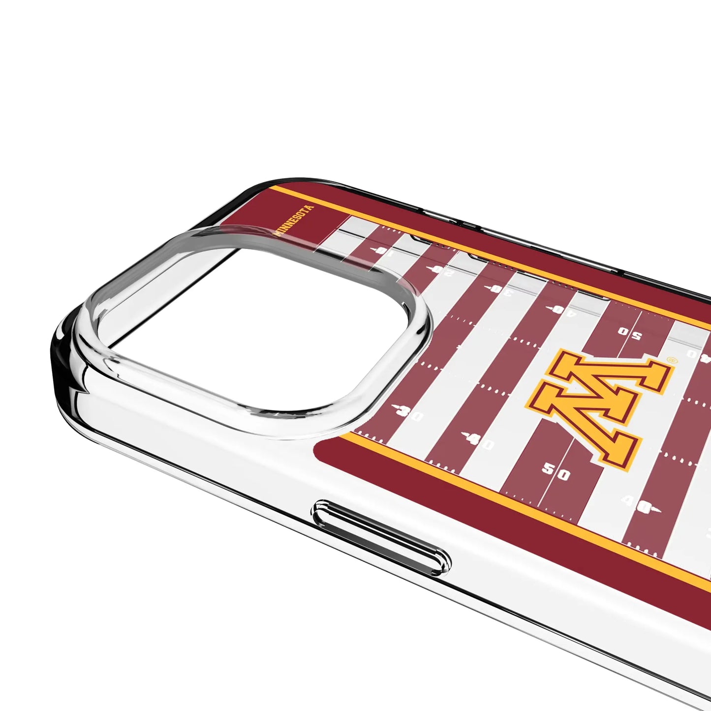 University of Minnesota Golden Gophers Field Clear Phone Case for Apple iPhone