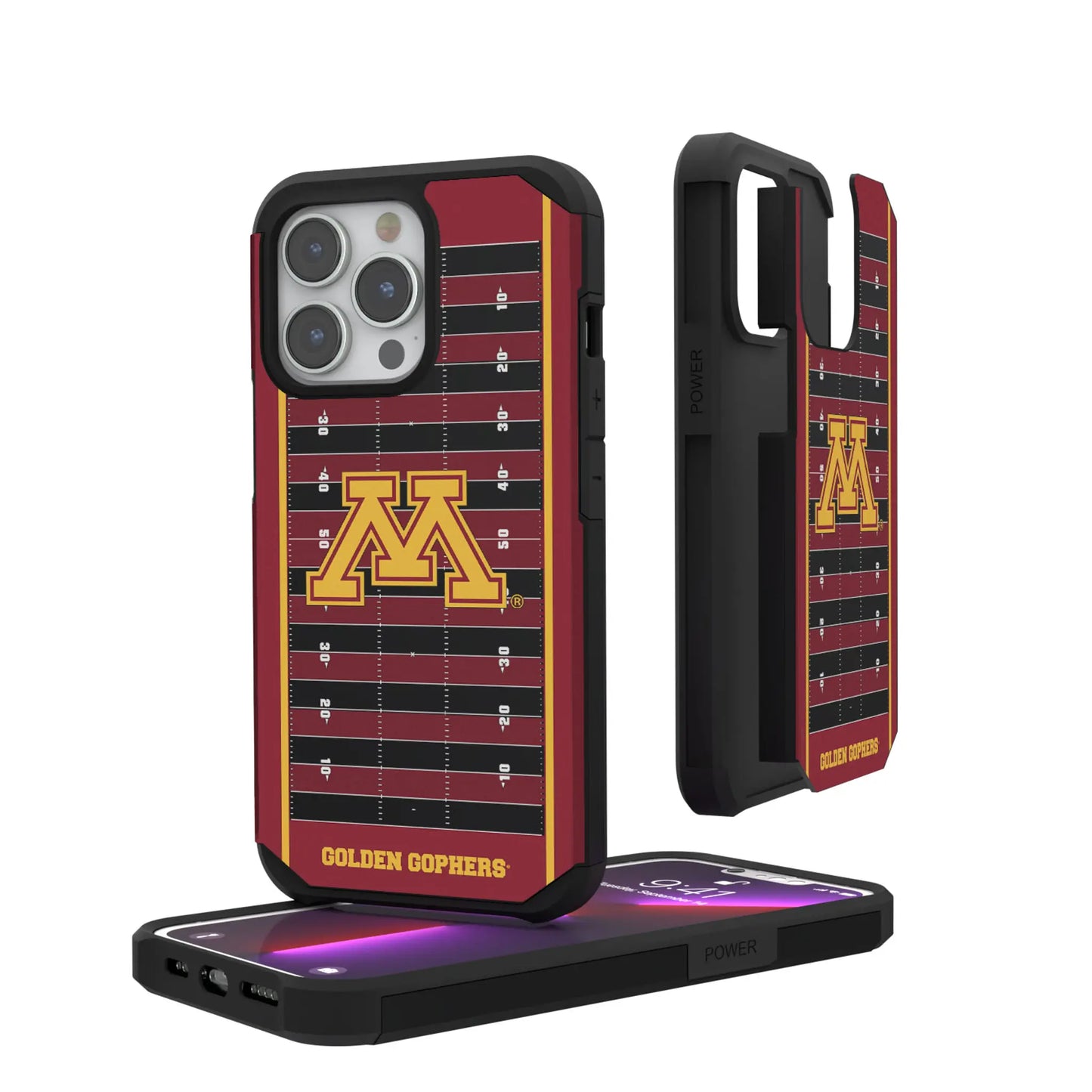 University of Minnesota Golden Gophers Field Rugged Phone Case for Apple iPhone