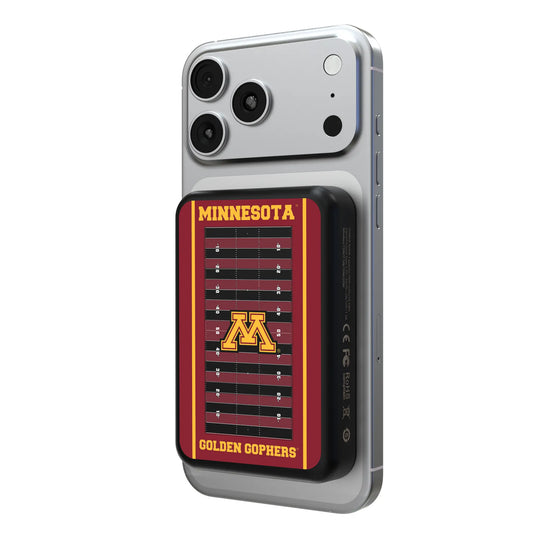 University of Minnesota Golden Gophers Field Wireless Mag Power Bank