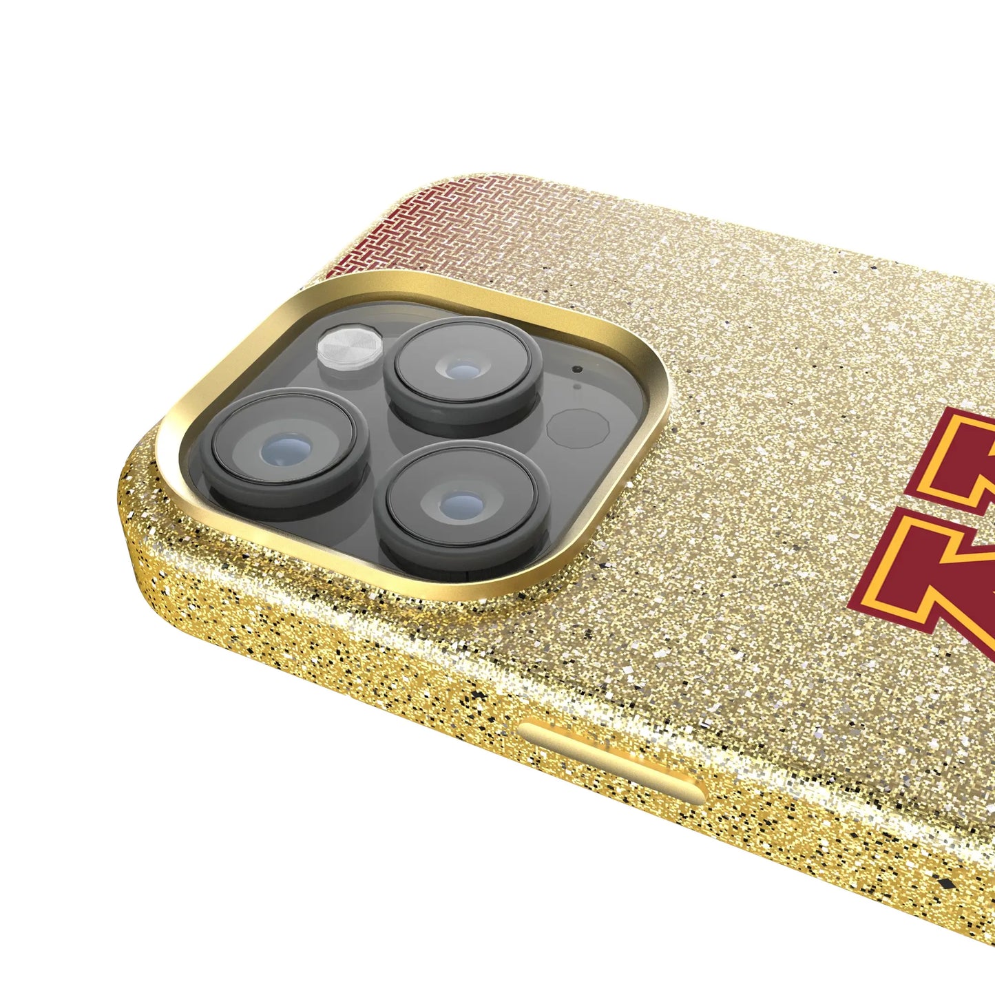 University of Minnesota Golden Gophers Linen Bling Phone Case for Apple iPhone