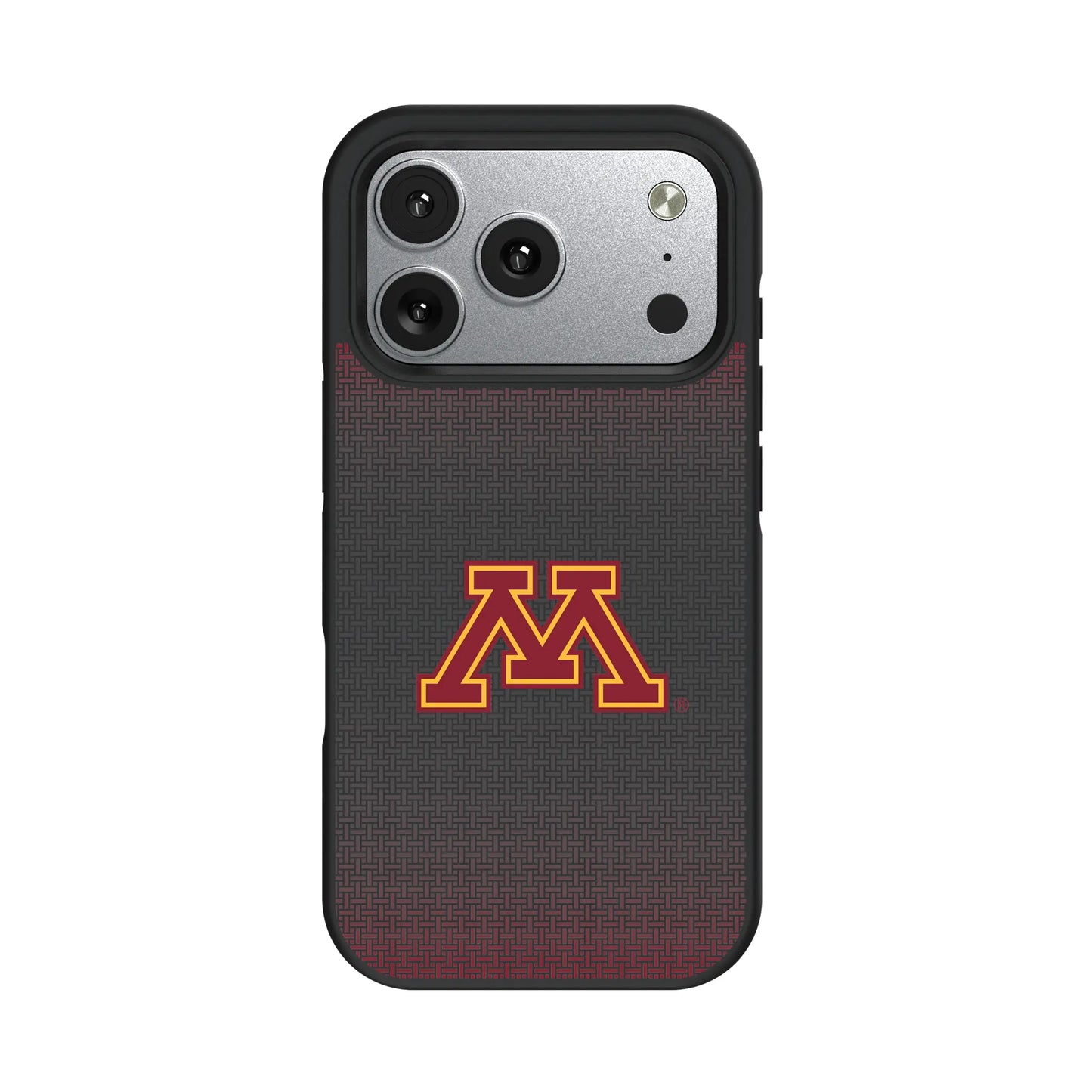 University of Minnesota Golden Gophers Linen Bump Phone Case for Apple iPhone