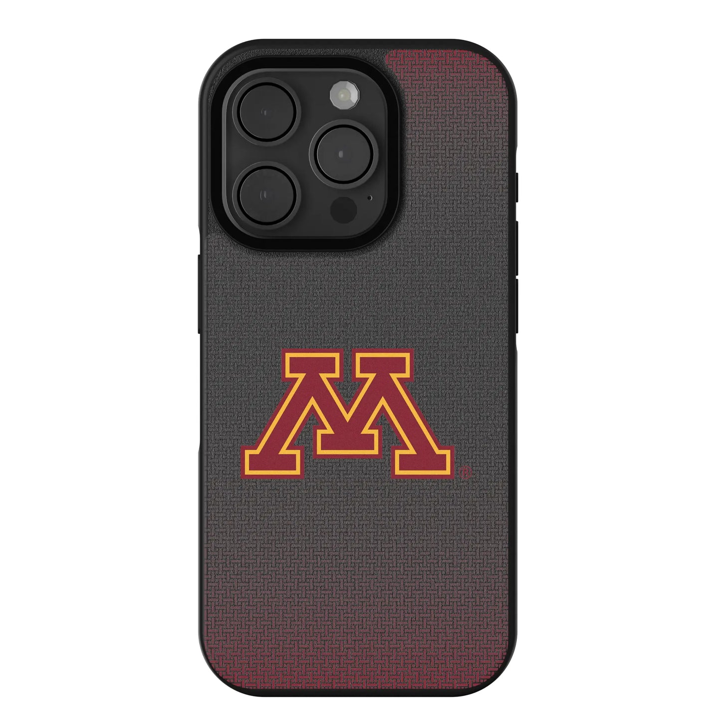 University of Minnesota Golden Gophers Linen Bump Phone Case for Apple iPhone