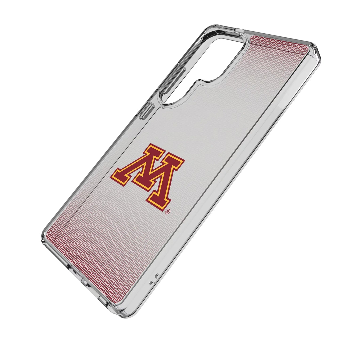 University of Minnesota Golden Gophers Linen Clear Phone Case for Samsung Galaxy