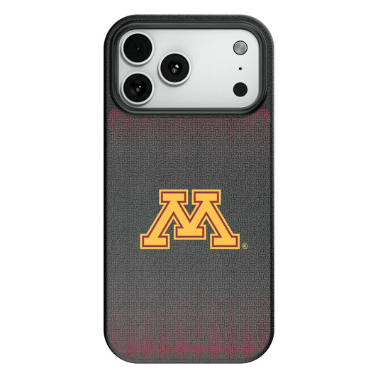 University of Minnesota Golden Gophers Linen MagSafe Compatible Phone Case for Apple iPhone