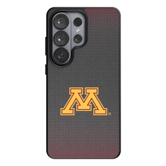 University of Minnesota Golden Gophers Linen MagSafe Compatible Phone Case for Samsung Galaxy