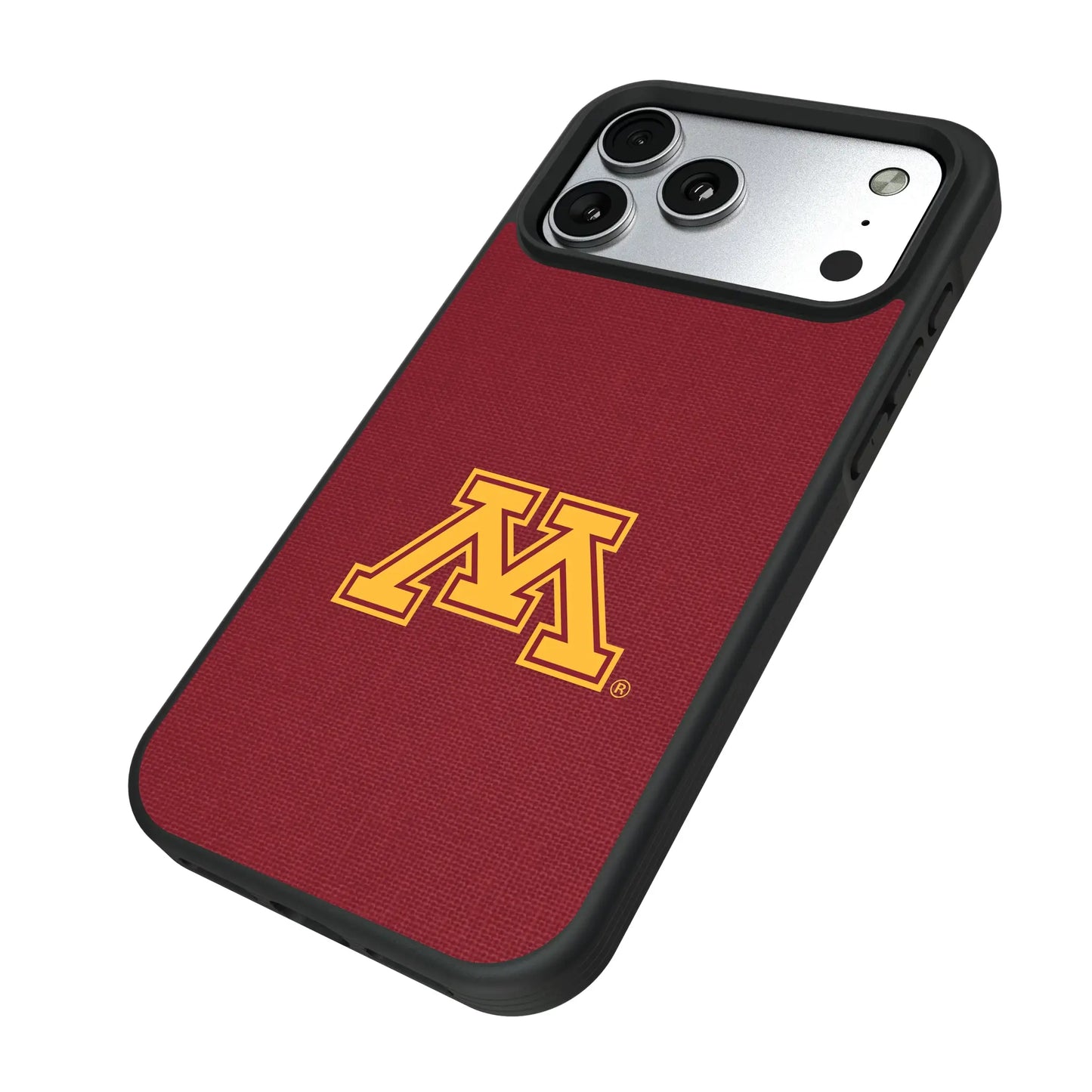University of Minnesota Golden Gophers Solid Bump Phone Case for Apple iPhone