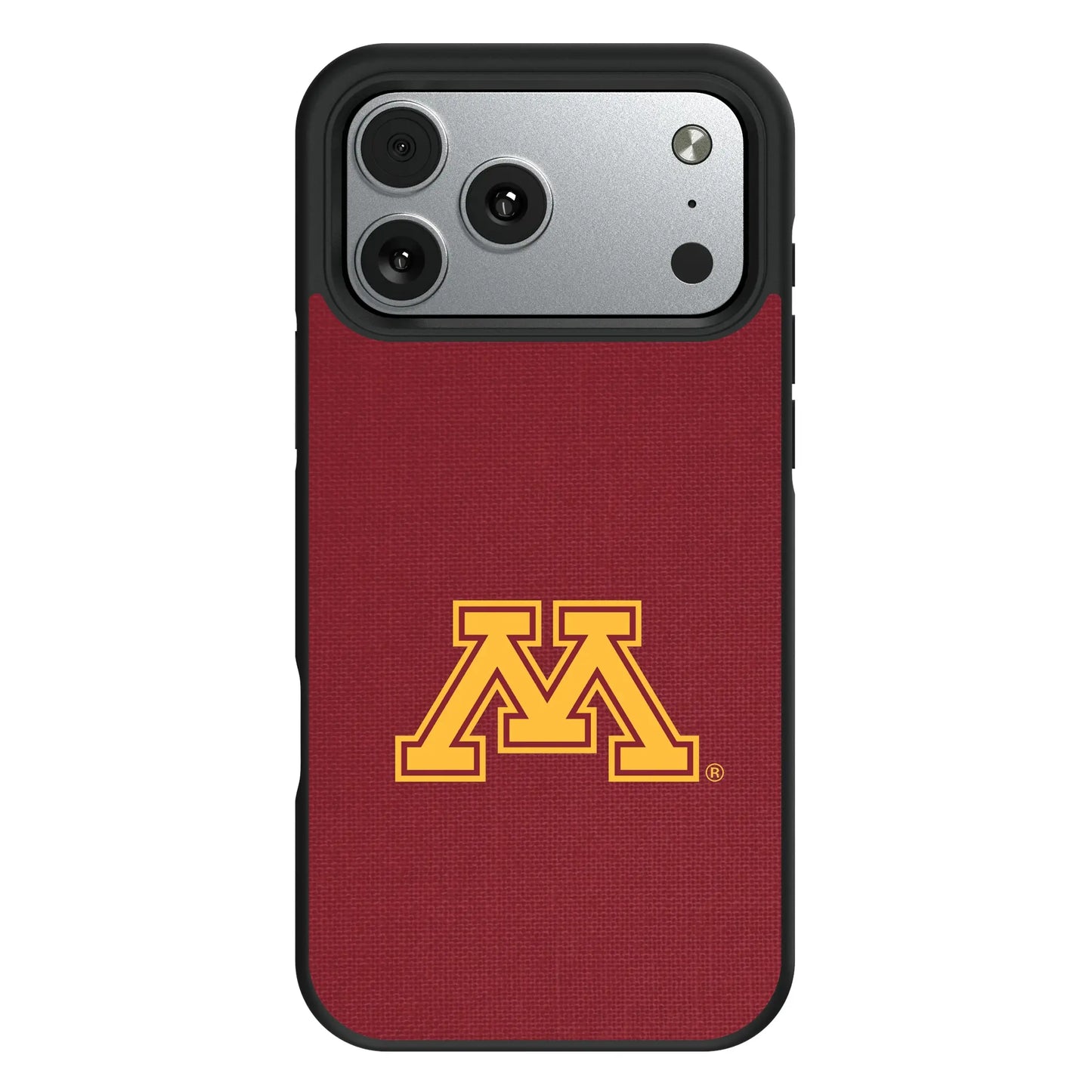 University of Minnesota Golden Gophers Solid Bump Phone Case for Apple iPhone