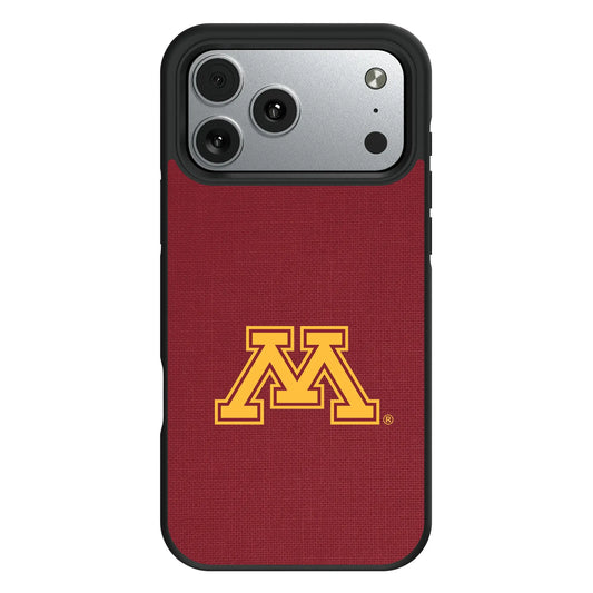 University of Minnesota Golden Gophers Solid Bump Phone Case for Apple iPhone