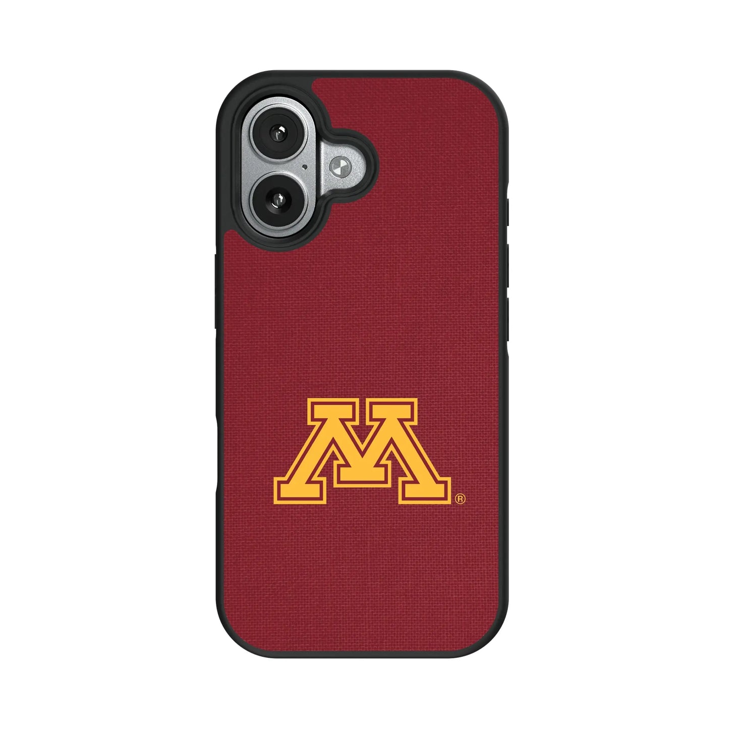 University of Minnesota Golden Gophers Solid Bump Phone Case for Apple iPhone