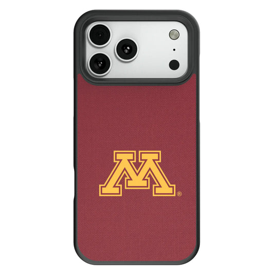 University of Minnesota Golden Gophers Solid Bump Phone Case for Apple iPhone