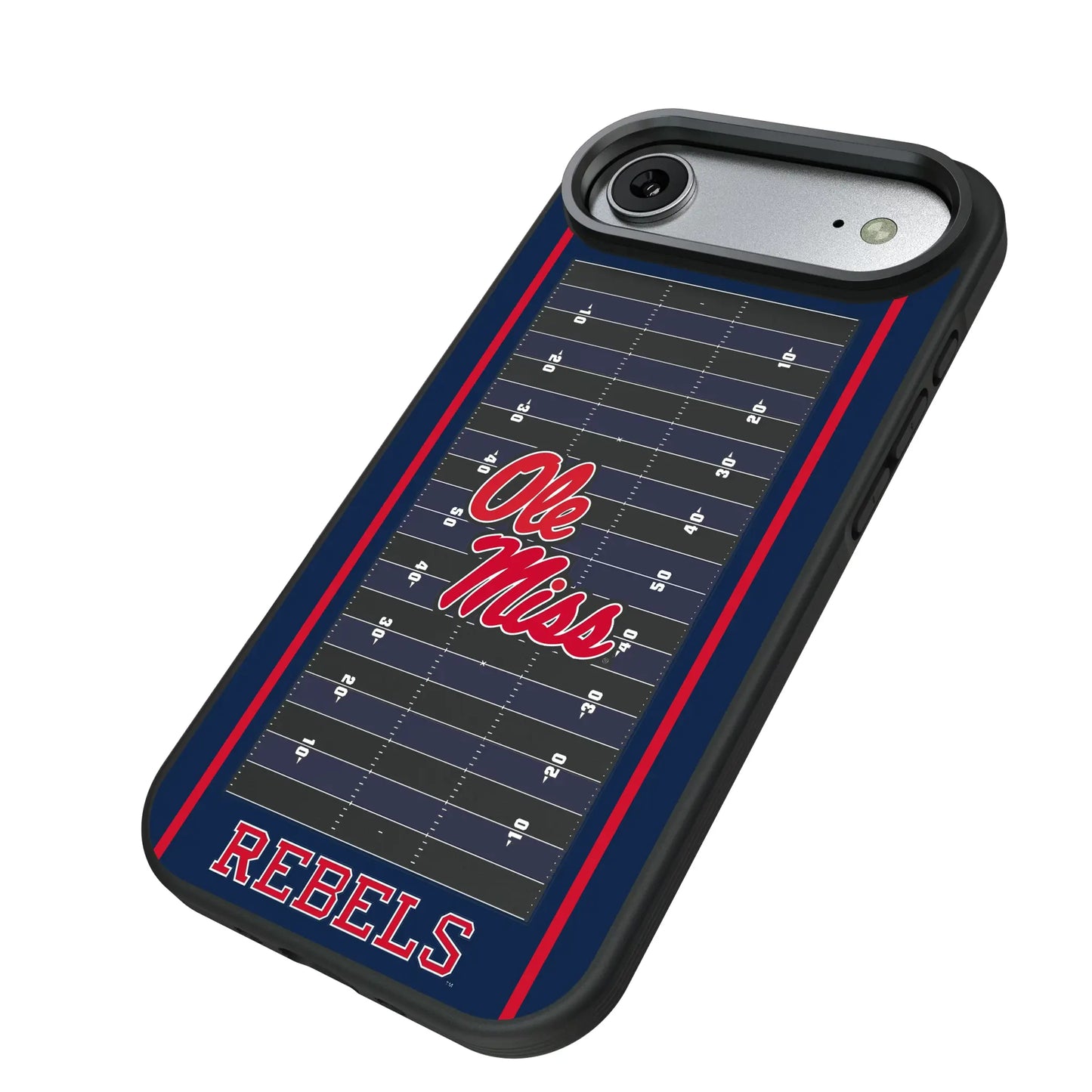 University of Mississippi Rebels Field Bump Phone Case for Apple iPhone