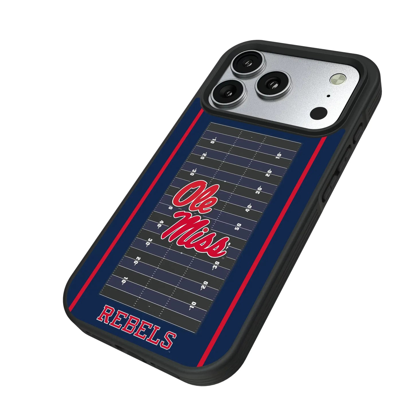 University of Mississippi Rebels Field Bump Phone Case for Apple iPhone