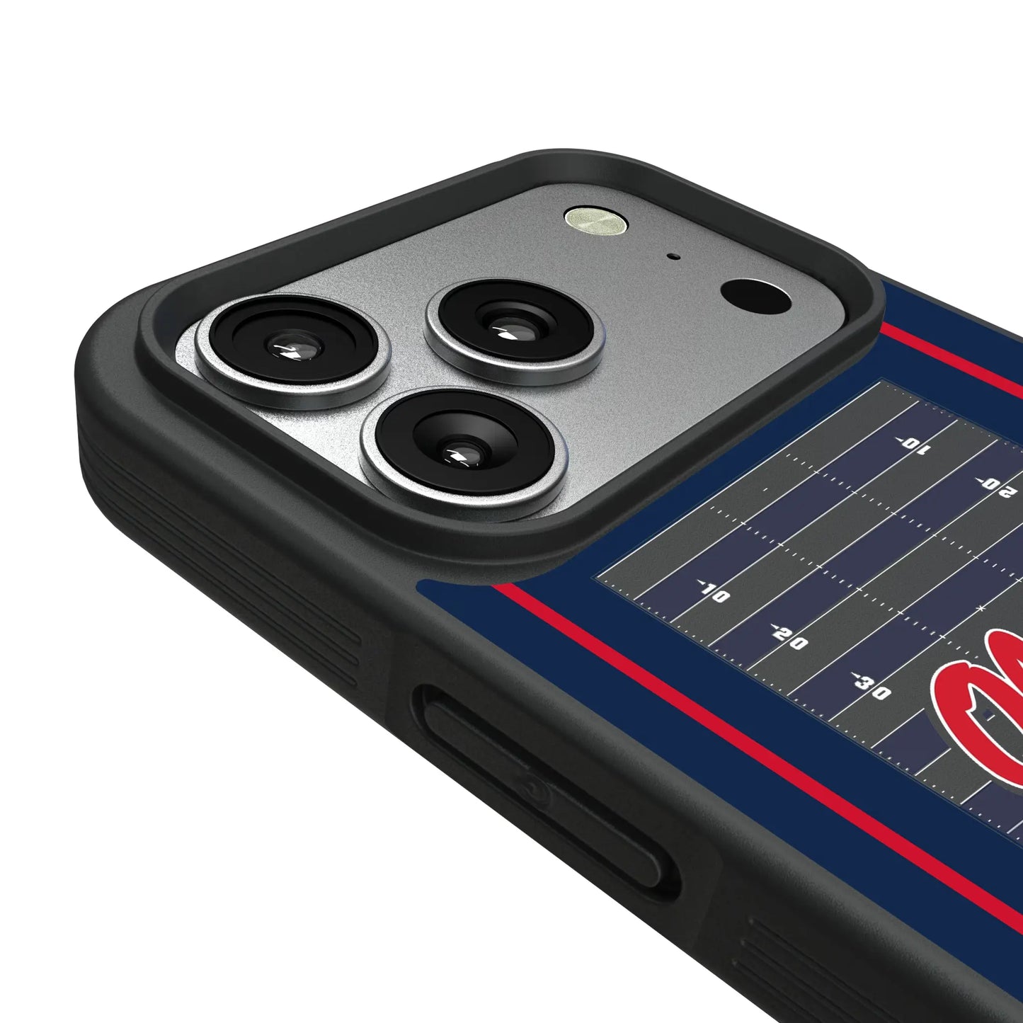 University of Mississippi Rebels Field Bump Phone Case for Apple iPhone