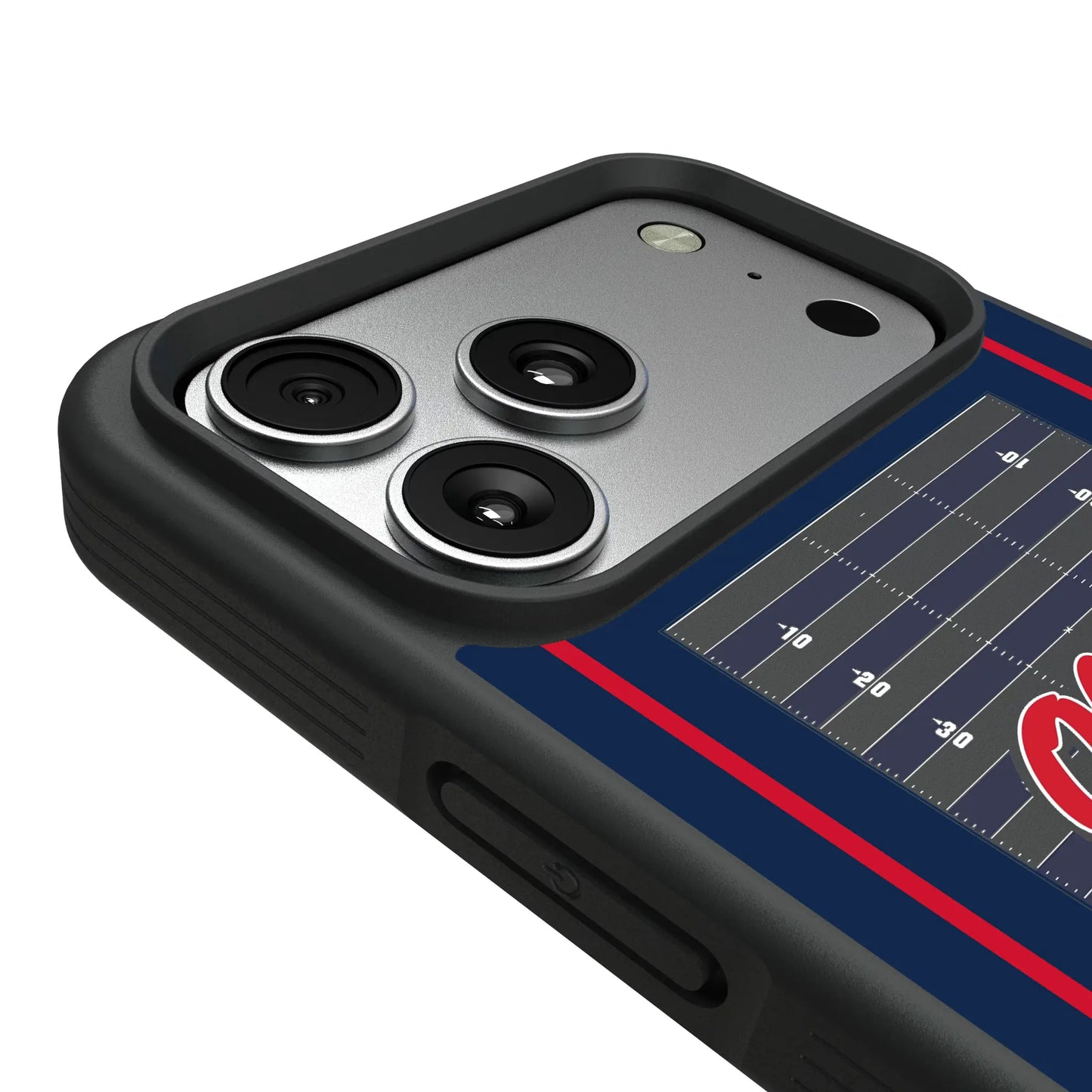 University of Mississippi Rebels Field Bump Phone Case for Apple iPhone
