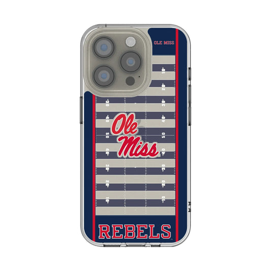 University of Mississippi Rebels Field Clear Phone Case for Apple iPhone