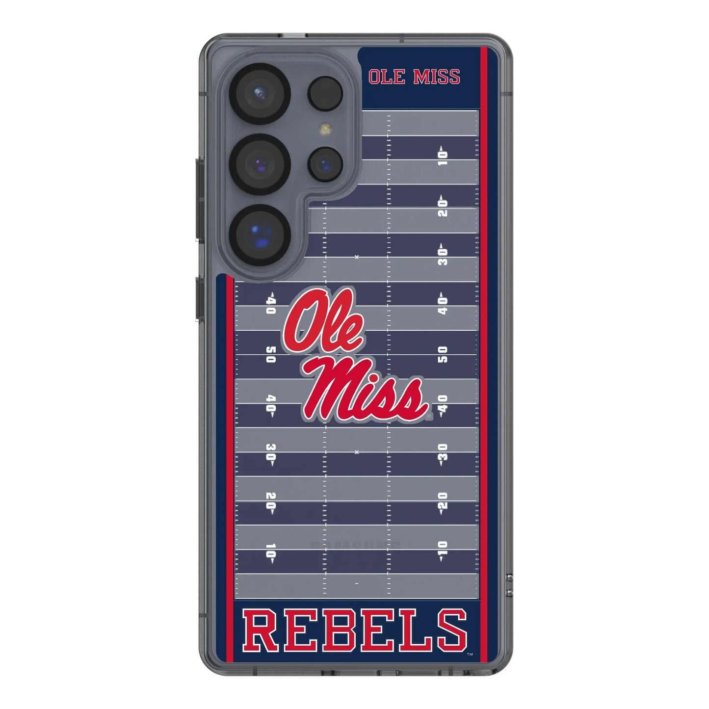 University of Mississippi Rebels Field Clear Phone Case for Samsung Galaxy