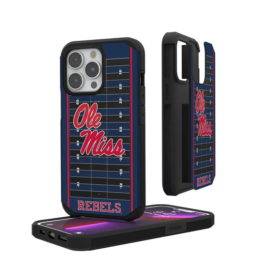 University of Mississippi Rebels Field Rugged Phone Case for Apple iPhone