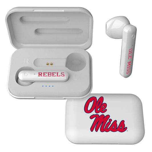 University of Mississippi Rebels Insignia Wireless TWS Earbuds