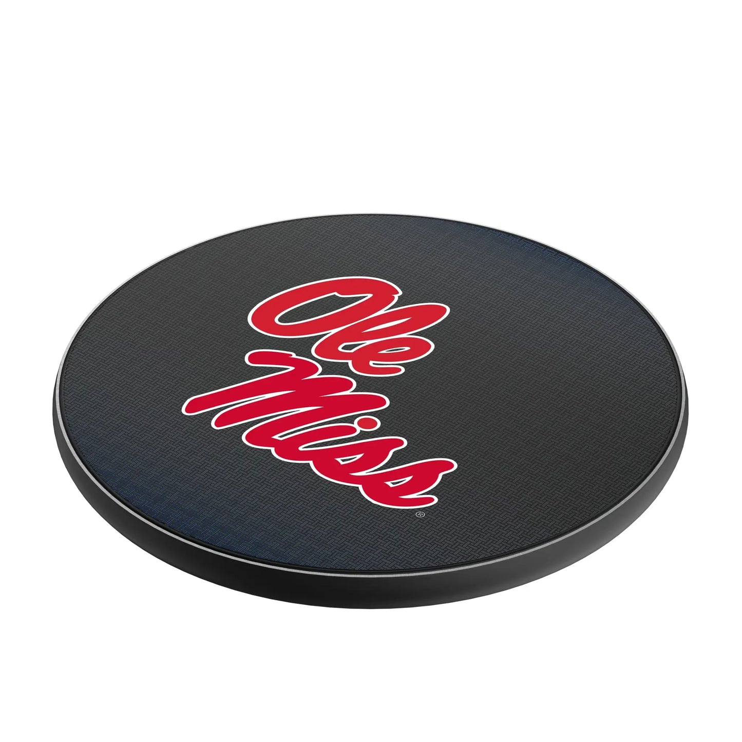 University of Mississippi Rebels Linen 15-Watt Wireless Charger