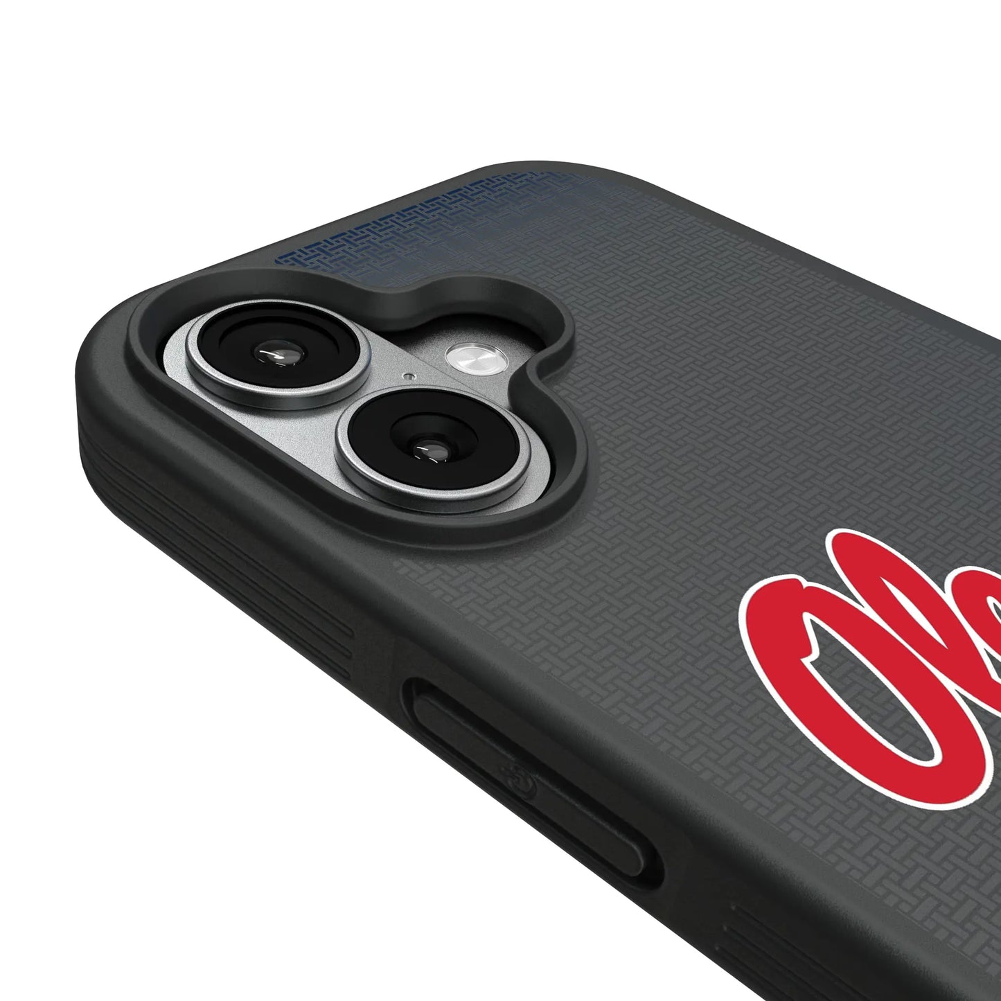 University of Mississippi Rebels Linen Bump Phone Case for Apple iPhone