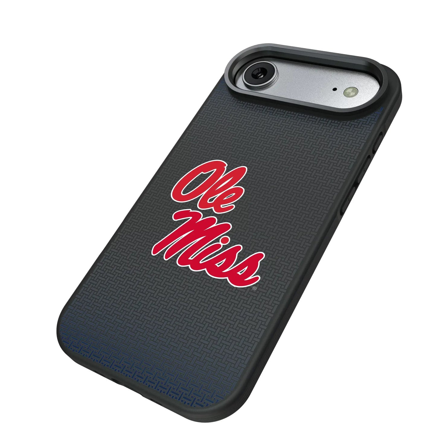 University of Mississippi Rebels Linen Bump Phone Case for Apple iPhone