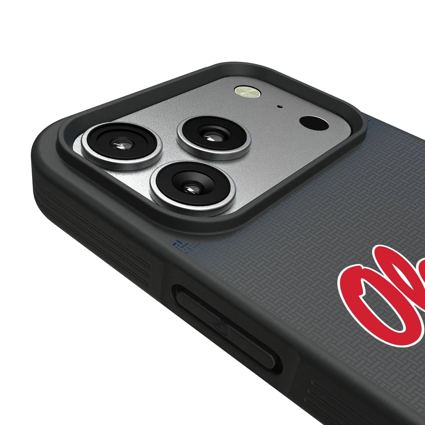 University of Mississippi Rebels Linen Bump Phone Case for Apple iPhone