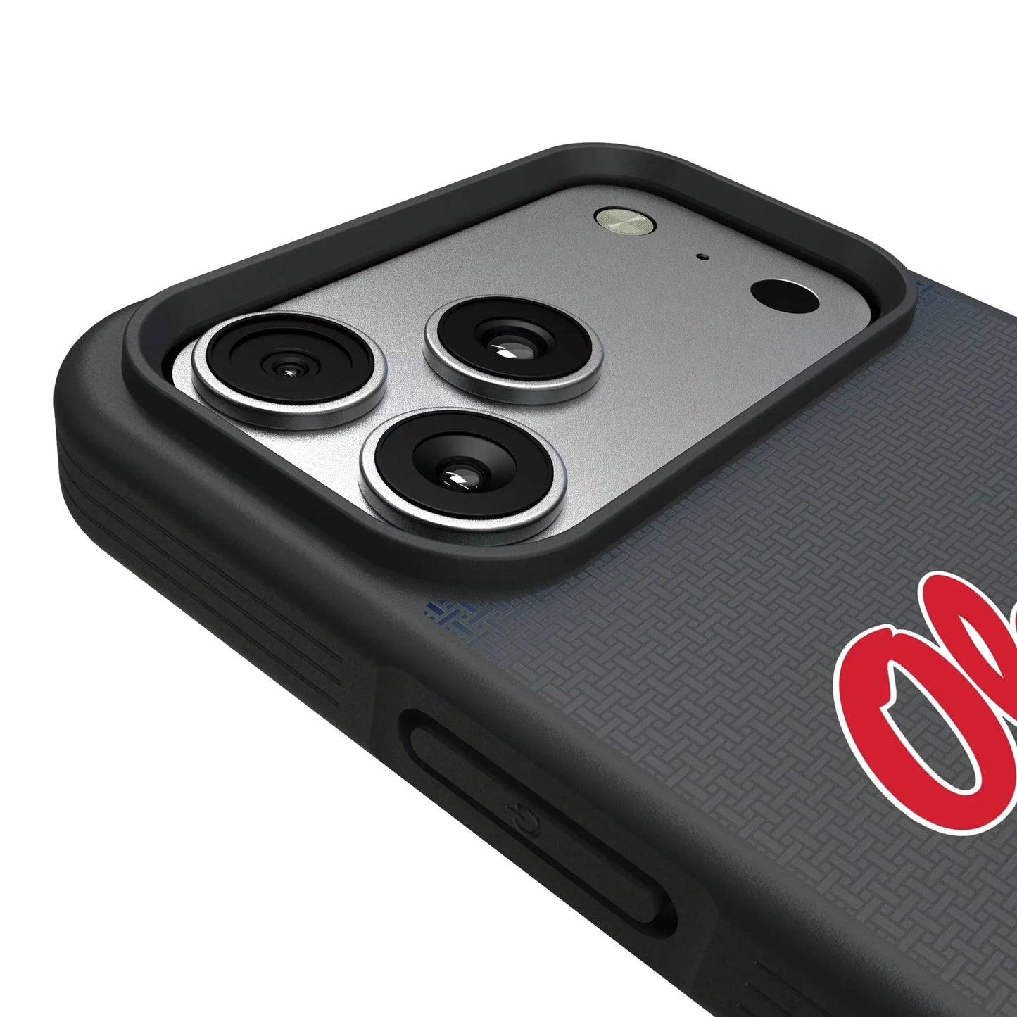 University of Mississippi Rebels Linen Bump Phone Case for Apple iPhone