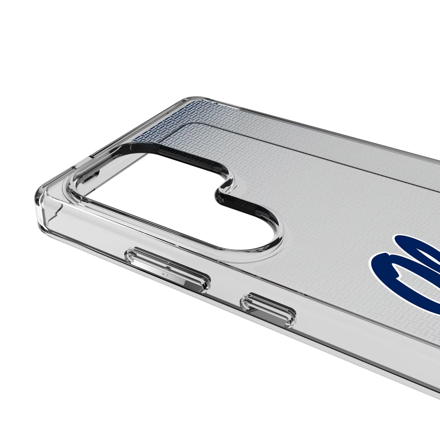 University of Mississippi Rebels Linen Clear Phone Case for Samsung Galaxy