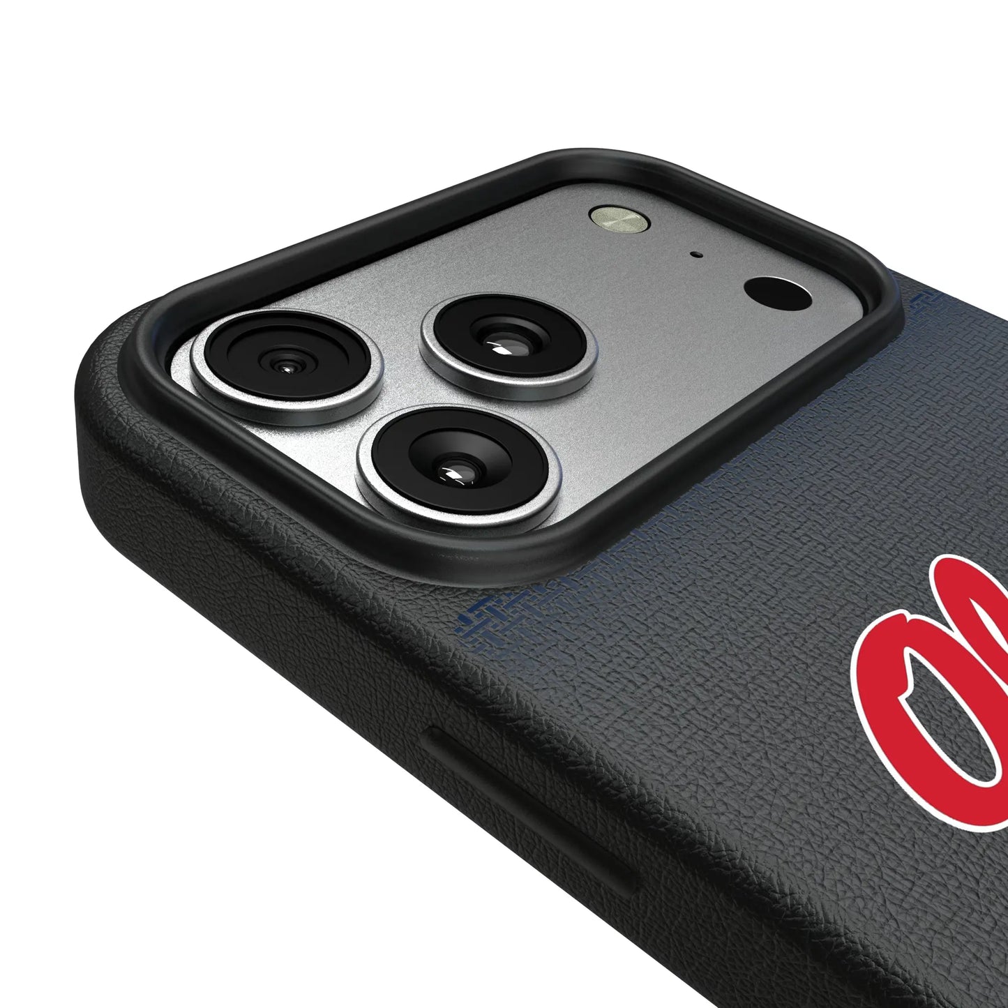 University of Mississippi Rebels Linen MagSafe Compatible Phone Case for Apple iPhone